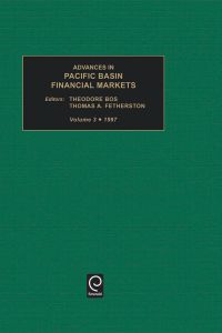 Advances in Pacific Basin Financial Markets