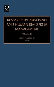 Research in Personnel and Human Resources Management