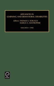 Advances in Learning and Behavioural Disabilities