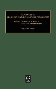 Advances in Learning and Behavioural Disabilities