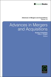 Advances in Mergers and Acquisitions