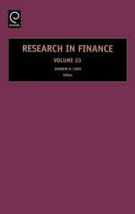 Research in Finance