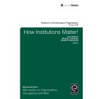 How Institutions Matter!
